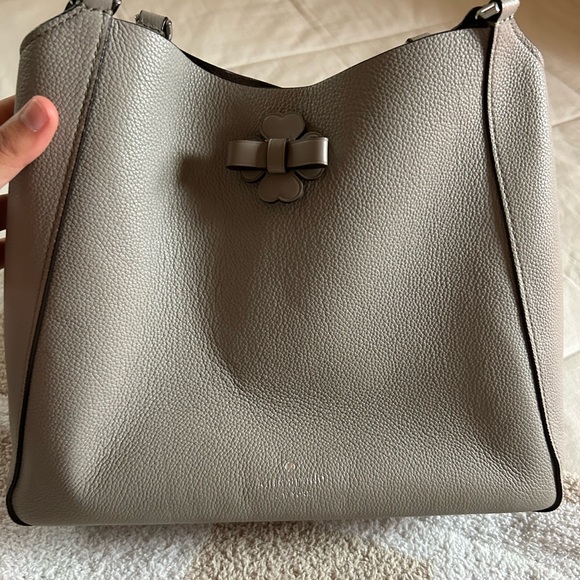 GREY KATE SPADE PURSE - Picture 3 of 15